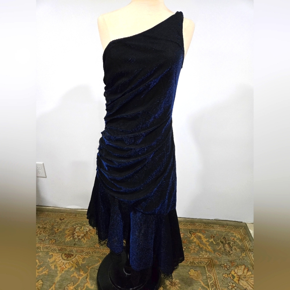 Vintage Stash One Shoulder Gown